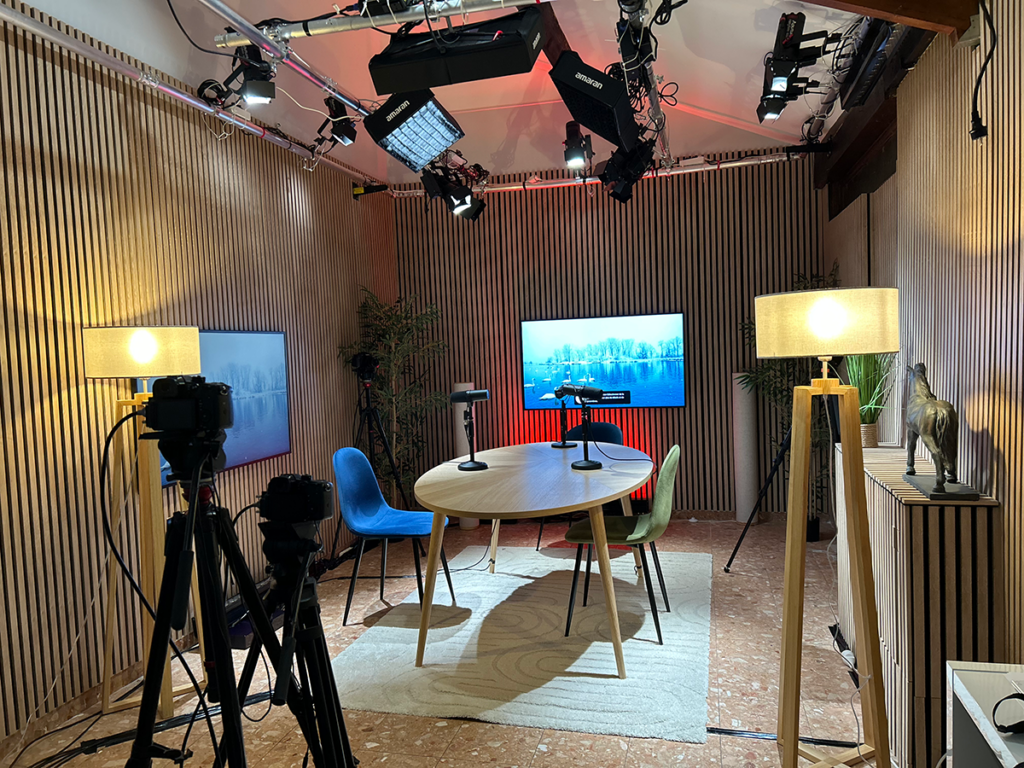 Image d'un Studio de tournage que j'ai installé